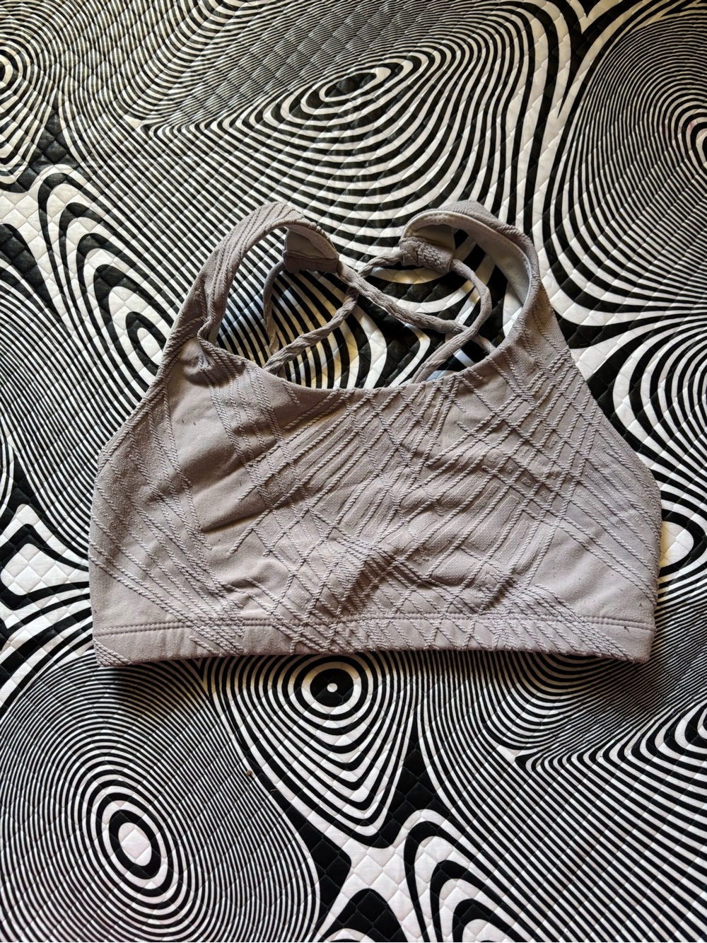 Onzie Light purple Low-Impact Sports Bra with Racerback